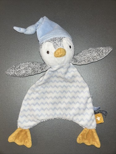 Doudou plat pingouin zig - pingouin, zag