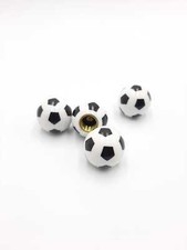 bouchons valve ballon de foot aluminium -lot de 4-Auto Moto Vélo Scooter roue