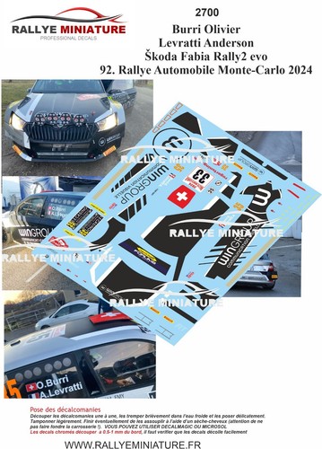 Decals ref 2700 - decals, skoda