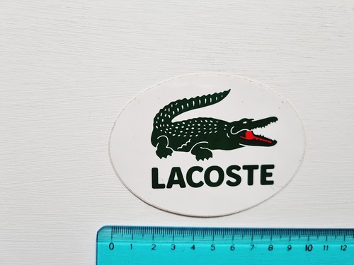 Autocollant vintage lacoste - autocollant,