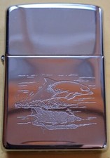 Zippo regular California Label dans coffret Neuf 1991