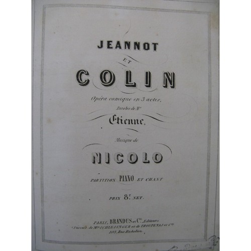 Nicolo joconde jeannot - nicolo,