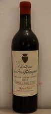 vin Bordeaux Château ANDRON BLANQUET 1957 Saint Estèphe rouge bouteille 75cl