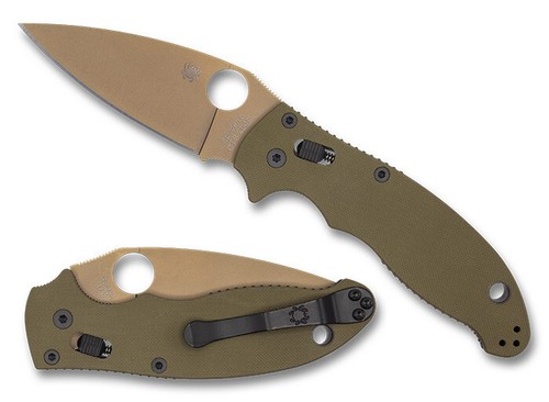 New spyderco manix od - new, /od