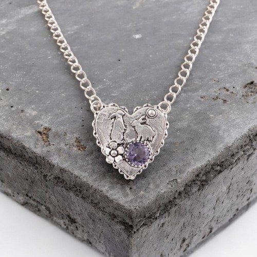 Pendentif rond iolite femme - rond,