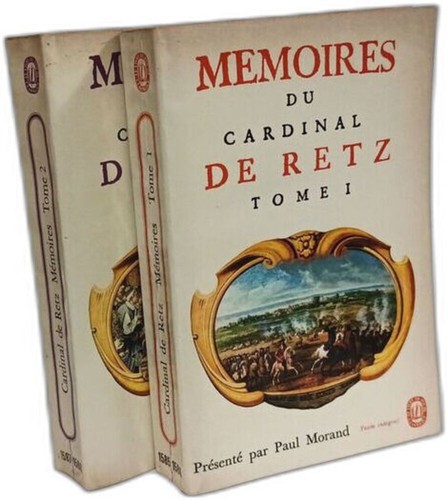Mémoires cardinal retz - mémoires, du