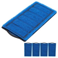 Lot De 4 Cartouches Filtrantes Bleues Pour Aquarium Réservoir De Tortue Filtre