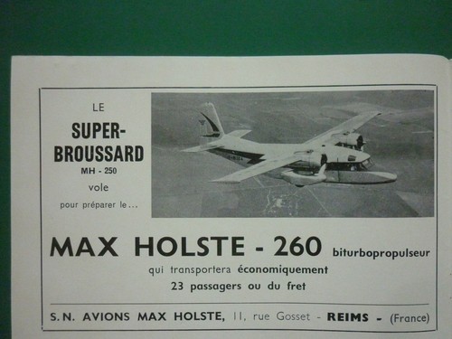 1960 pub avions max holste - 3/1960,