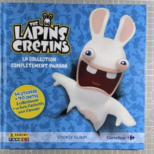 Album Panini Quasi Complet Lapins Cretins Collection Carrefour 65Sticker 38Carte