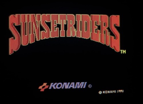Sunset riders 1991 konami 4 - 1991,