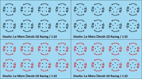 Stickers racing pneus - racing, type