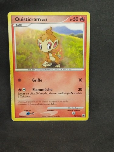 Carte pokémon ouisticram - pokémon,