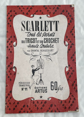 Vieux papier magazine - papier, scarlett