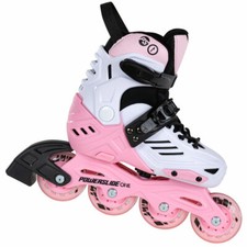 Powerslide Khaan Jr.Kinder-Inlineskates Junior Inliner Inline-Skates Rose