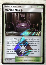 CARTE POKEMON PRISME RARE NEUVE MARCHE NOIR DRESSEUR 134/181 PA V NI EX