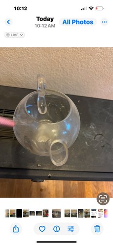 Glass carafe - glass,