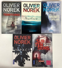 5 romans OLIVIER NOREK livre poche lot roman thriller policier