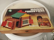 Coffret en bois "maison forestière JeuJura No2"
