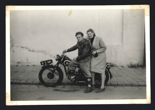 Photographie moto puch paire - puch,,