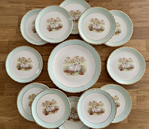Ancien service gateaux - gateaux, 12