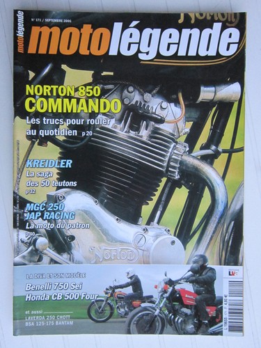 Moto legende 171 norton - moto,