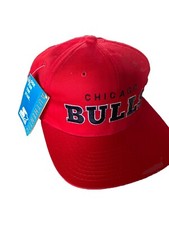 Vtg NWOT OG Snapback Hat Cap NBA CHICAGO BULLS Michael Jordan Era 90s raiders ds