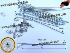 Lot 20 rayons jante 16 pouces