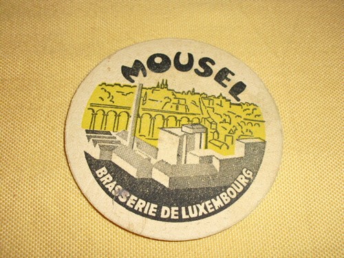 Sous bock mousel brasserie - mousel,