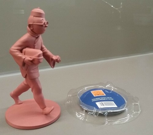 Figurine tintin lotus - figurine,