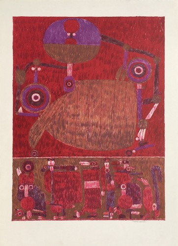 Pierre courtin lithographie - pierre,