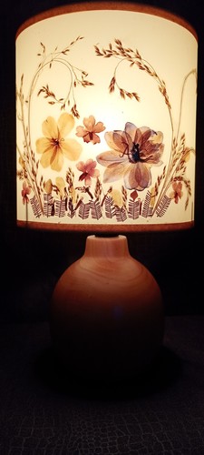 Lampe boule bois abat - boule, en