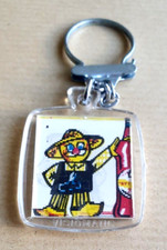 Porte clé Visiomatic Pub Baptistin Caracous Vin Des Côtes De Provence Rouge Rosé