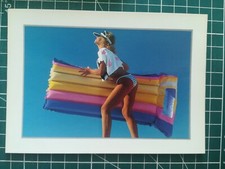 ux223 CPM circa 1990 photo jeune femme sexy maillot bain divines Chris Nikolson