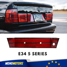 POUR BMW E34 EURO ARRIÈRE PLAQUE D'IMMATRICULATION ET RÉFLECTEUR DE COFFRE ROUGE