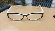 Lunettes de vue monture eyeglasses Vintage Plastique Noir 