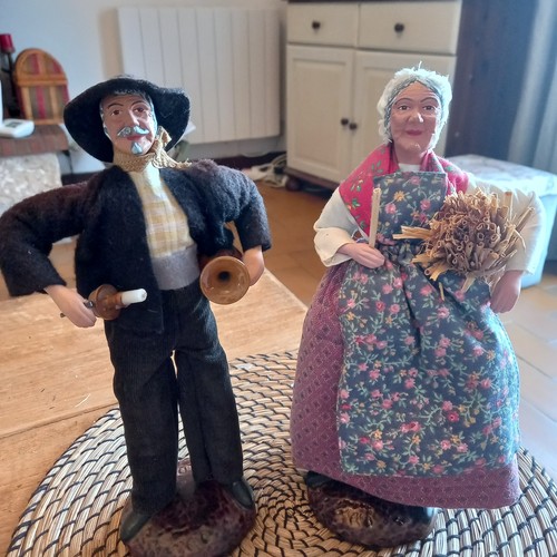 Couple santons provence - de,
