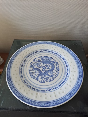 Assiette decorative dragon