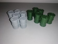  Lego WW2 Drum oil lot 