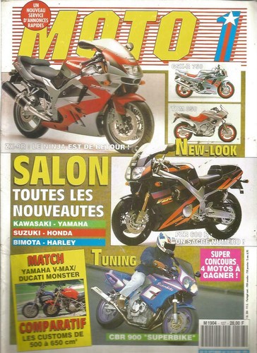 Moto 127 yam - v-max, vs