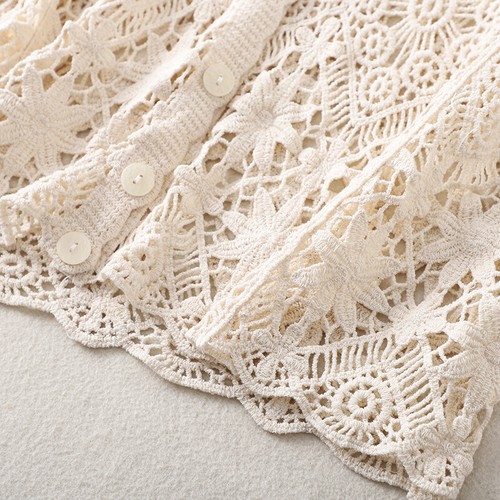 Femme crochet boléro court - femme,