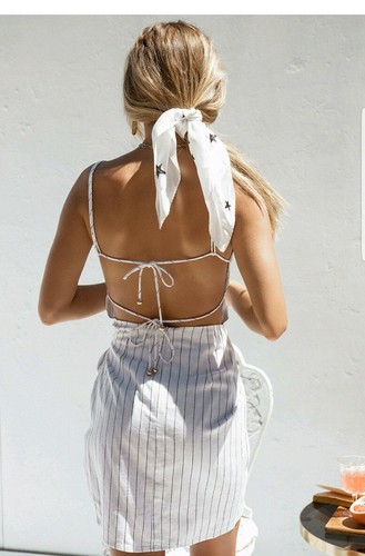 Sabo skirt tie back - skirt, dress