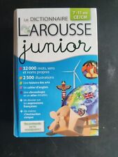 le dictionnaire Larousse junior état presque  parfait