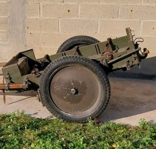 Chariot remorque munitions - remorque,