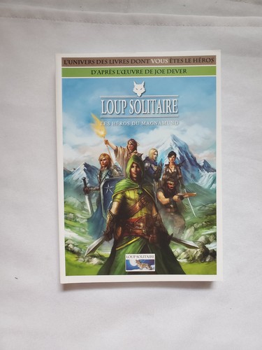 Jdr loup solitaire les - les, héros