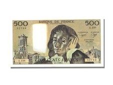Billet, France, 500 Francs