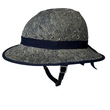 Straw Hat Bike Helmet Cover