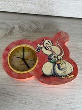 ? Horloge Diddl Objet De Collection Réveil Pendule Didel Diddel