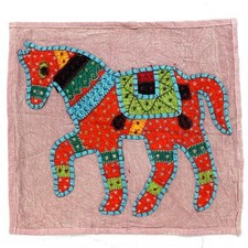 Housse de coussin en coton