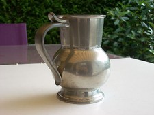 PICHET CRUCHE MESURE EN ETAIN