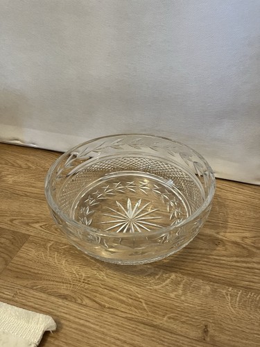 Saladier cristal bohème - en,